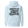 AWFL Retro Sky Blue Streetwear Hoodie